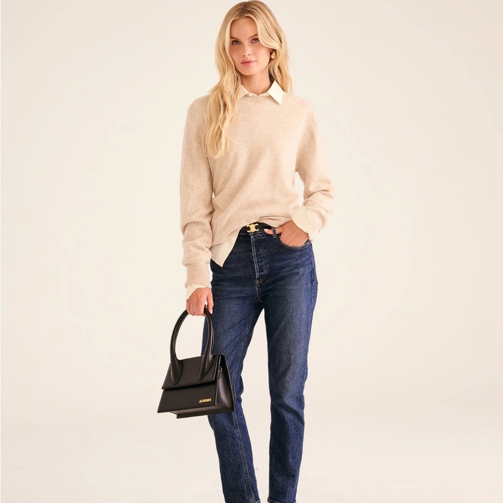 NAADAM Oatmeal Cashmere Sweater